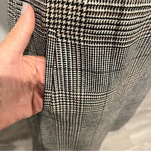 Loft Plaid Skirt Sz 6 - Picture 2 of 6